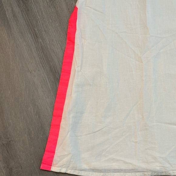 Shakumbhari Kurta Indian Women’s Beige w/Embroidered Circles -M - Picture 4 of 8